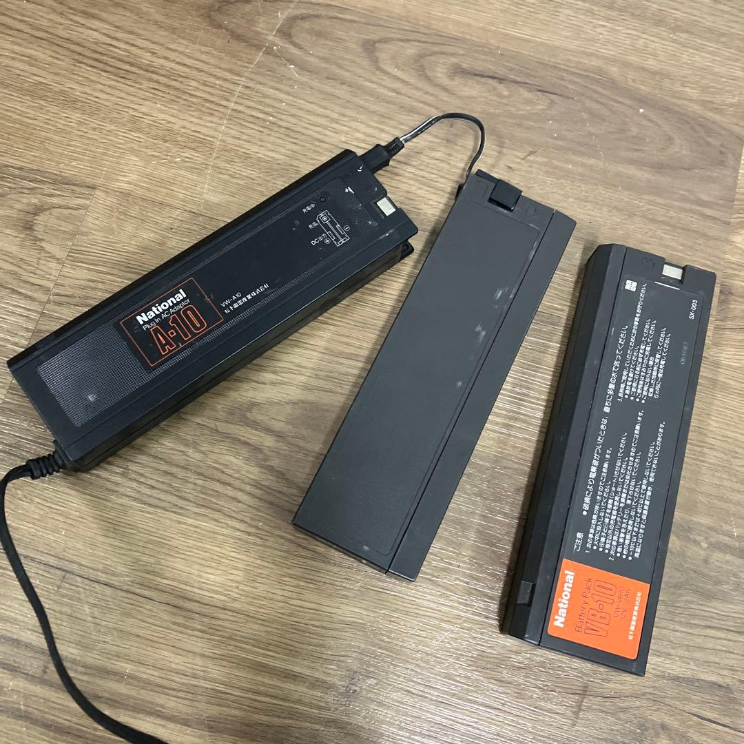 4F 動作未確認 希少 レトロ National ナショナル ビデオカメラ