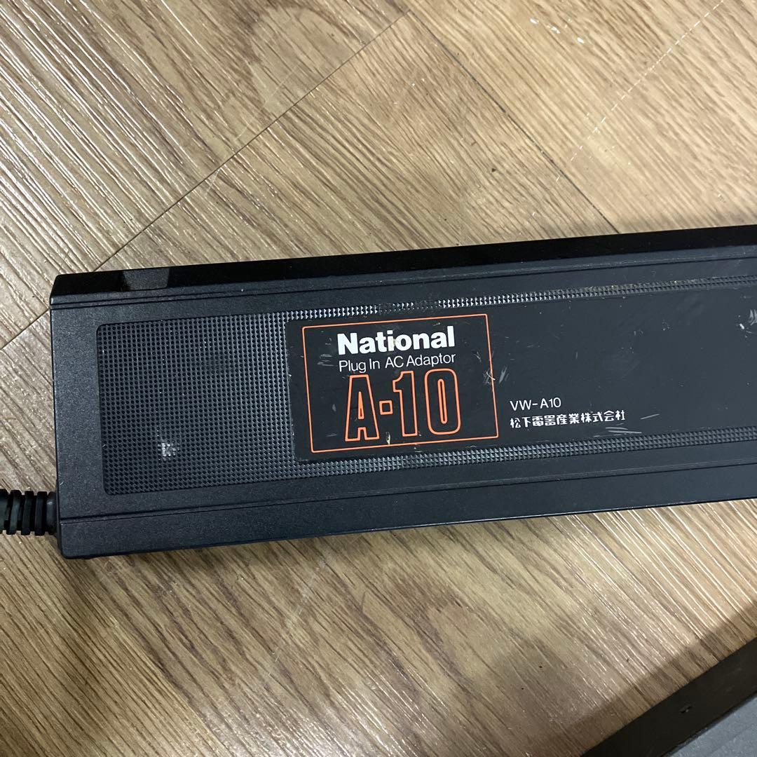 4F 動作未確認 希少 レトロ National ナショナル ビデオカメラ
