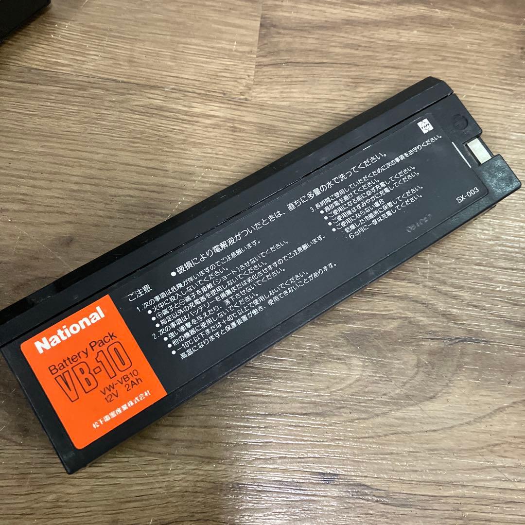 4F 動作未確認 希少 レトロ National ナショナル ビデオカメラ