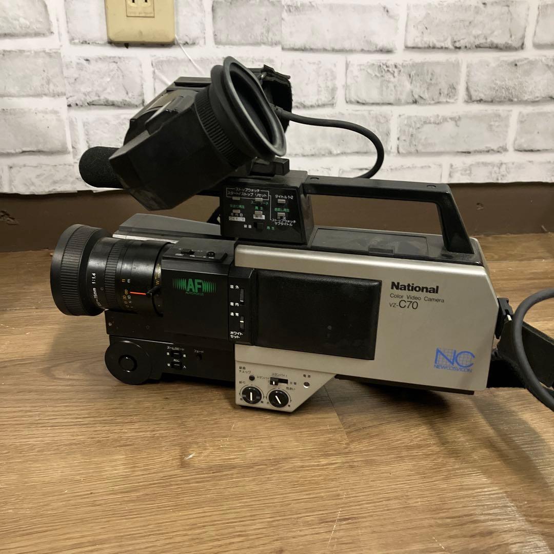 4F 動作未確認 希少 レトロ National ナショナル ビデオカメラ