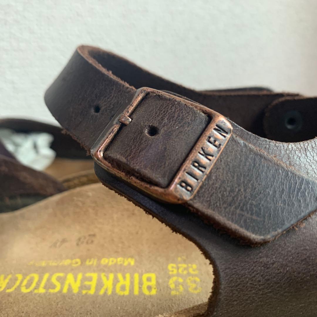 ＊美品＊ビルケン MESSINA メッシーナ 濃茶 22.5 ナロー