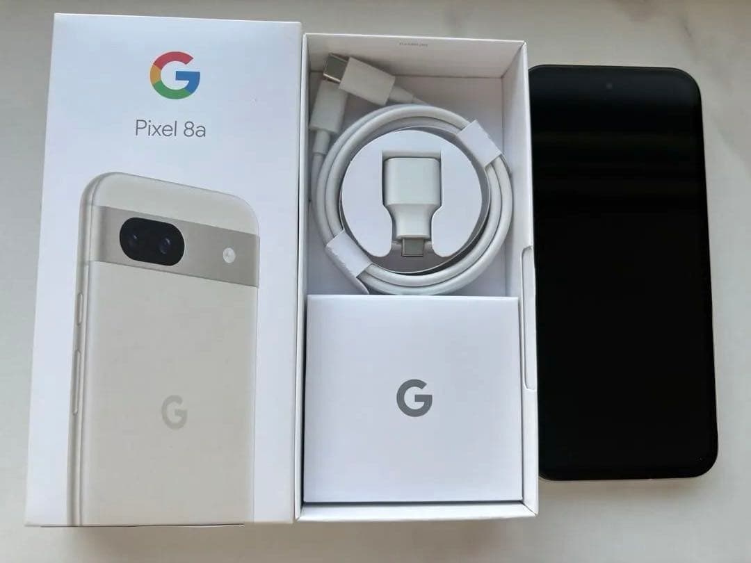 Google Pixel 8a 本体　ガラスフィルム一枚付