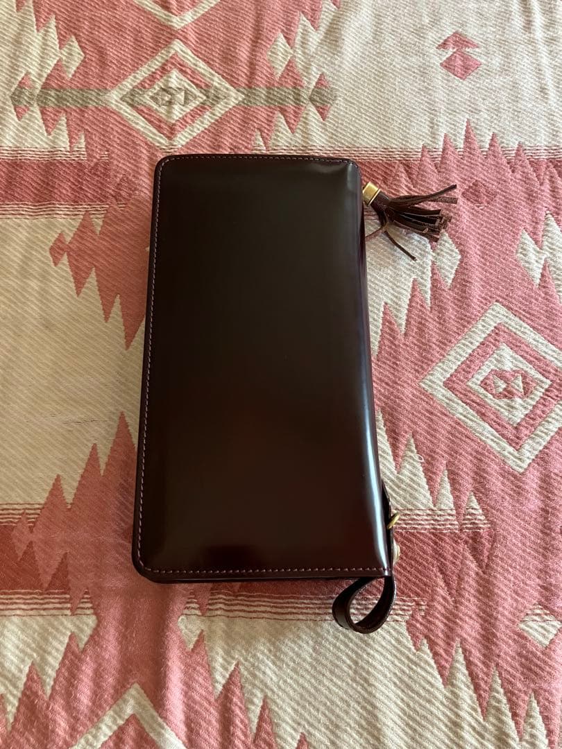 HIROKC's コードバン　ラウンド長財布