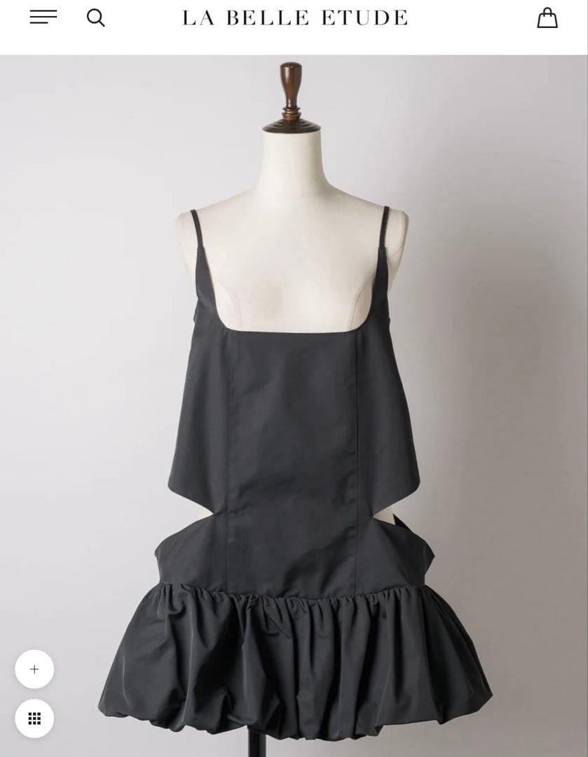 【新品未使用】LA BELLE ETUDE サイドカット裾バルーンキャミ