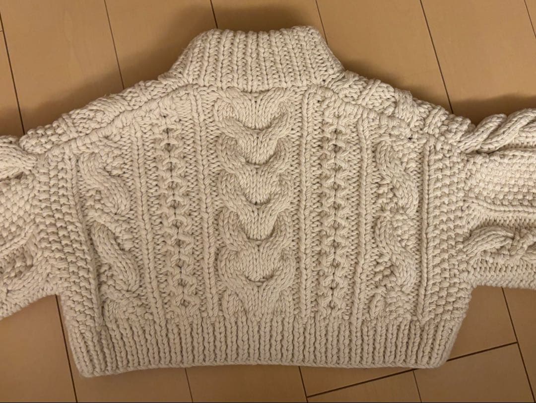 ETRE TOKYO ケーブルハンドニットプルオーバー