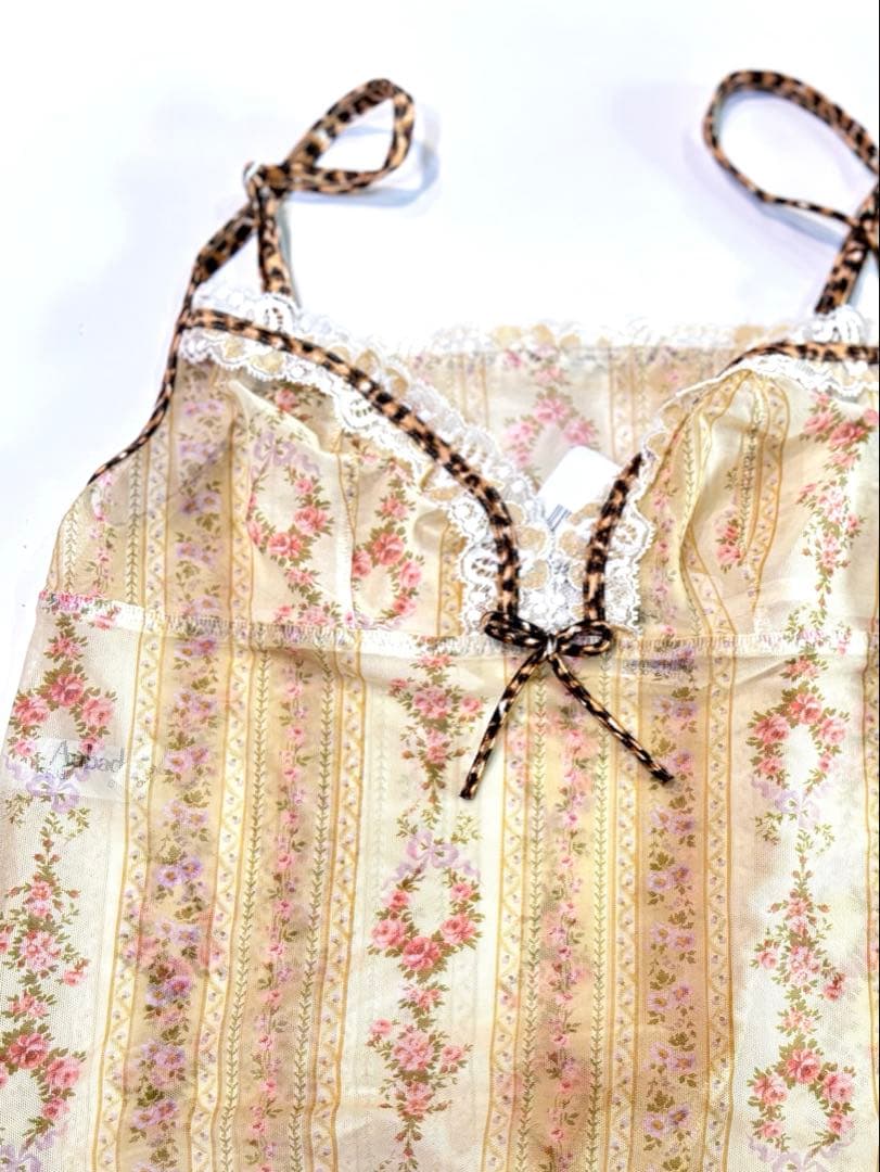 AUBADE オーバドゥ キャミソール ショーツ スカートタンガ　3点セット