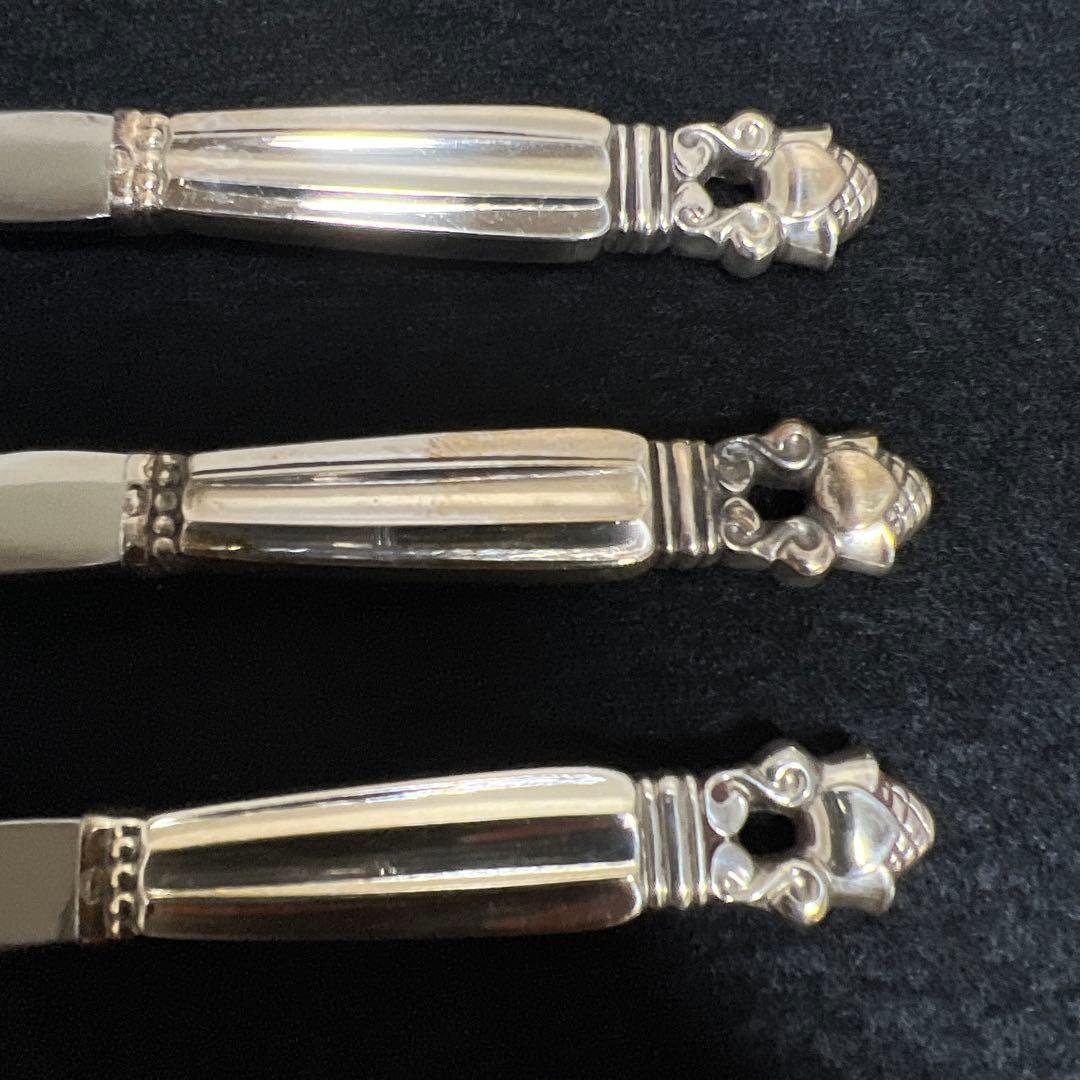 ジョージジェンセン エコーンスプーン6本　130g 東里7-1210☆2F