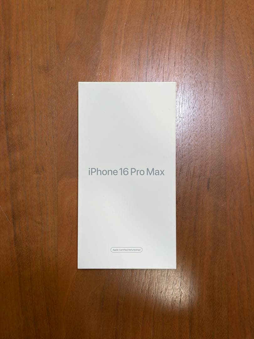 iPhone16Pro Max 256GB ブラックチタニウム 未開封