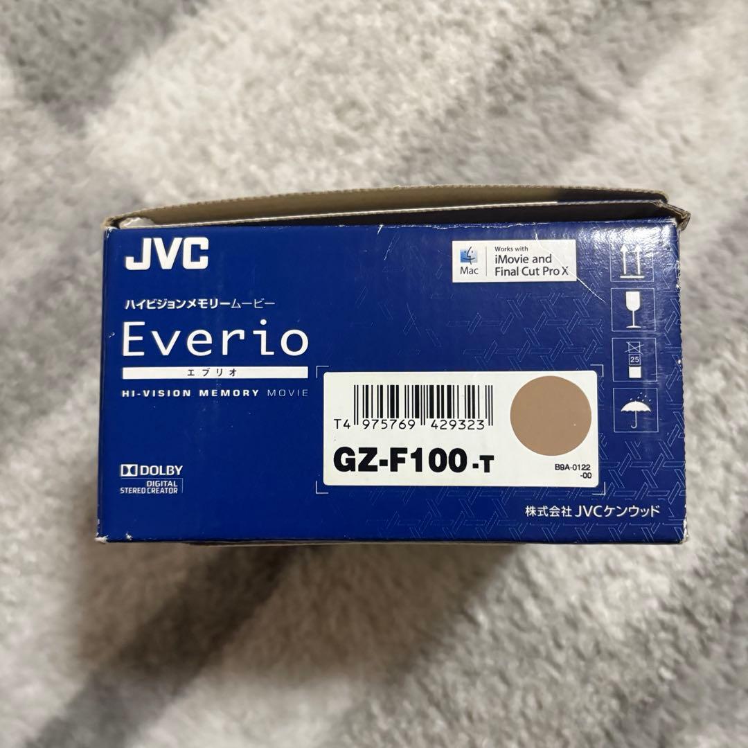 エブリオ　ビデオカメラ　ハイビジョンメモリームービー　GZ-F100