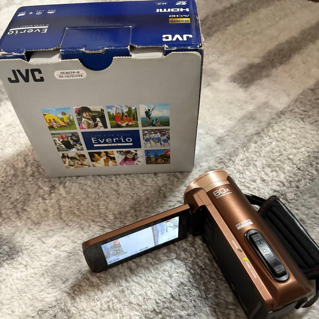 エブリオ　ビデオカメラ　ハイビジョンメモリームービー　GZ-F100