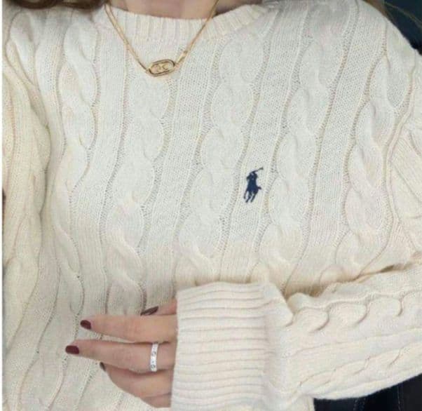 【♡】ラルフローレン ピマコットン ケーブル編みニット セーター 現行品
