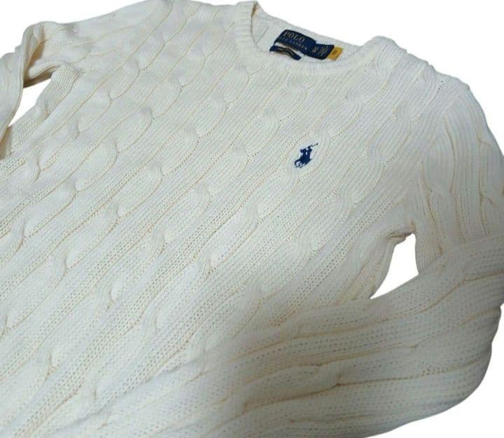 【♡】ラルフローレン ピマコットン ケーブル編みニット セーター 現行品