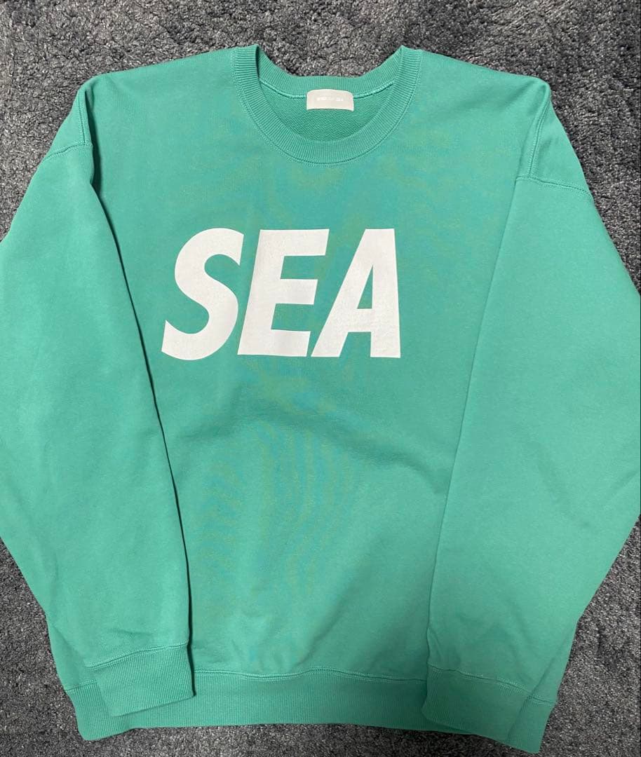 WIND AND SEA スウェット　　ウィンダンシートレーナー　グリーン　緑