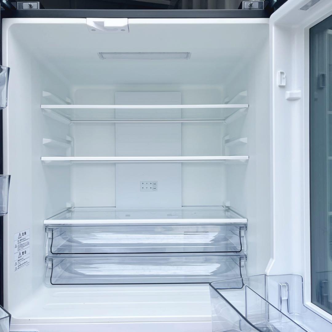 取付無料！最新！タッチ＆ビュー機能付き クリスタルミラー4ドア冷蔵庫！洗濯機