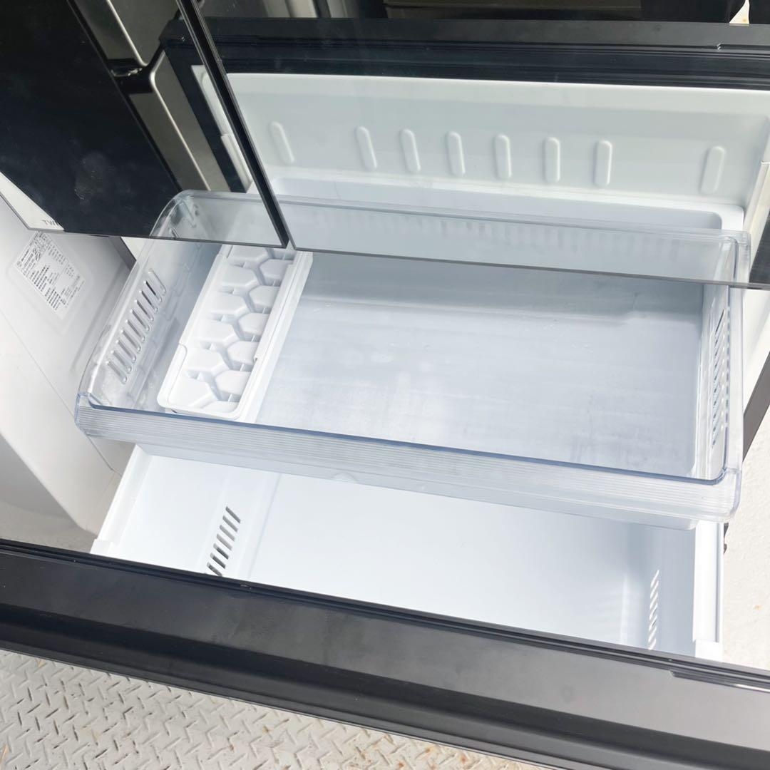 取付無料！最新！タッチ＆ビュー機能付き クリスタルミラー4ドア冷蔵庫！洗濯機