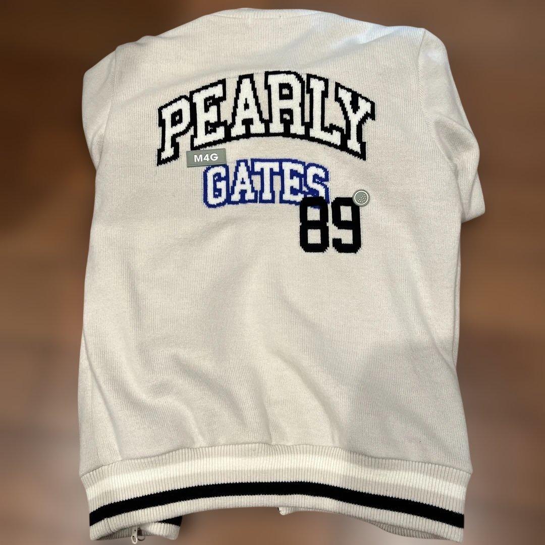 パーリーゲイツメンズ　ジップアップジャケットニット