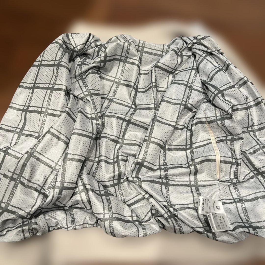 パーリーゲイツメンズ　ジップアップジャケットニット