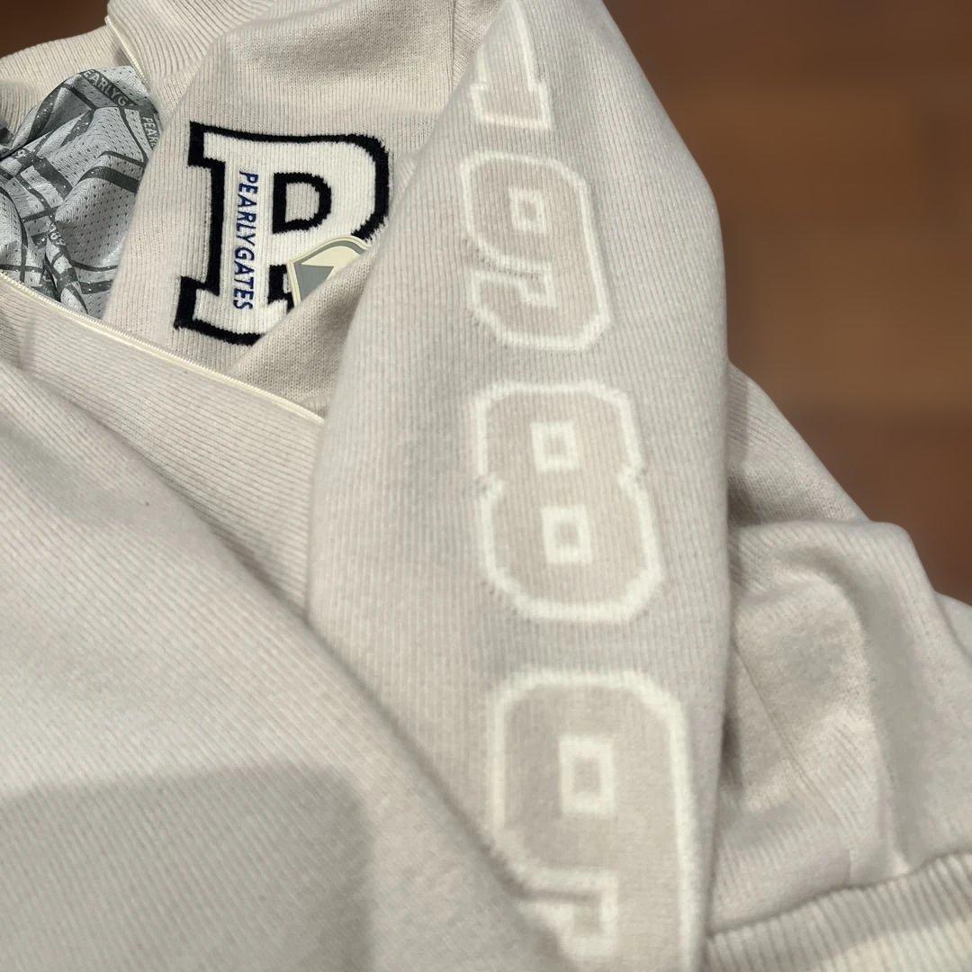 パーリーゲイツメンズ　ジップアップジャケットニット