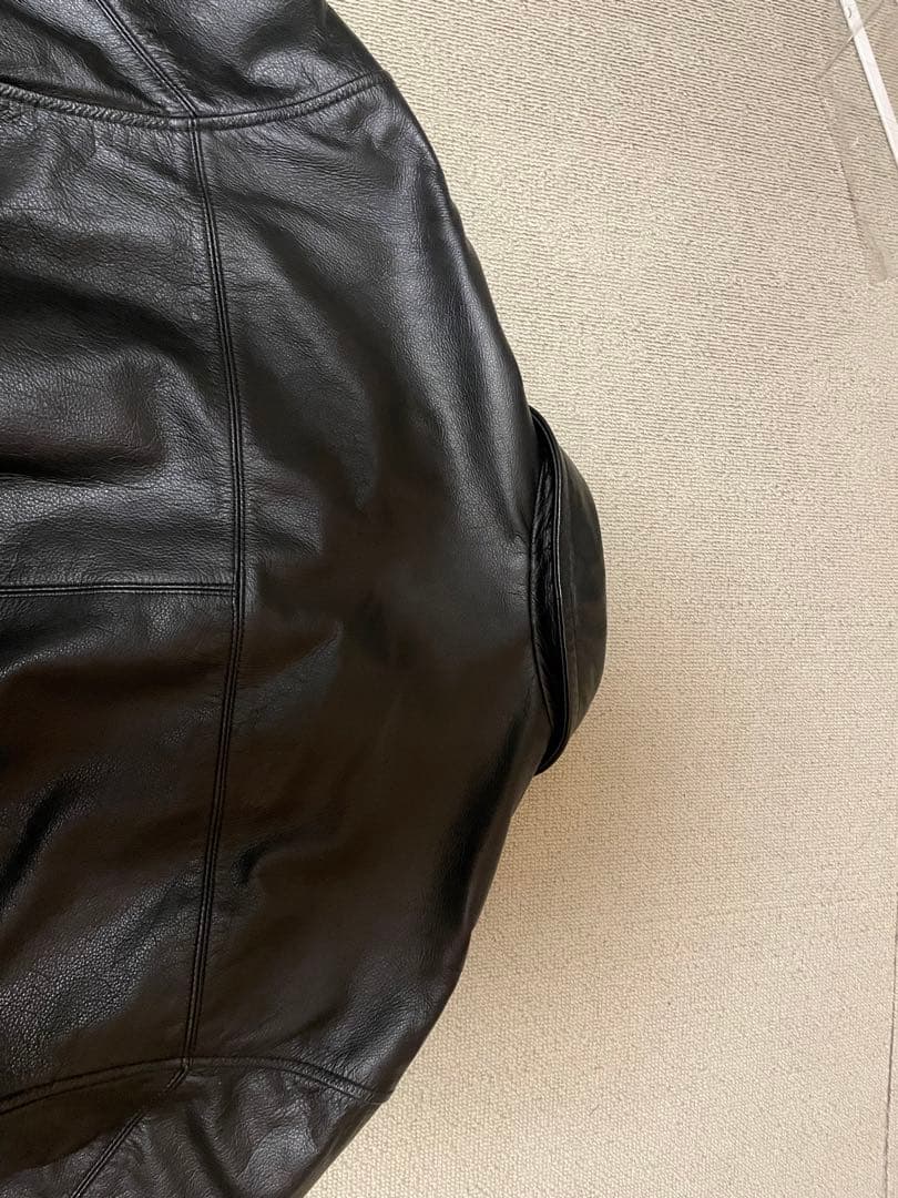 St.John's Bay ブラックレザージャケット