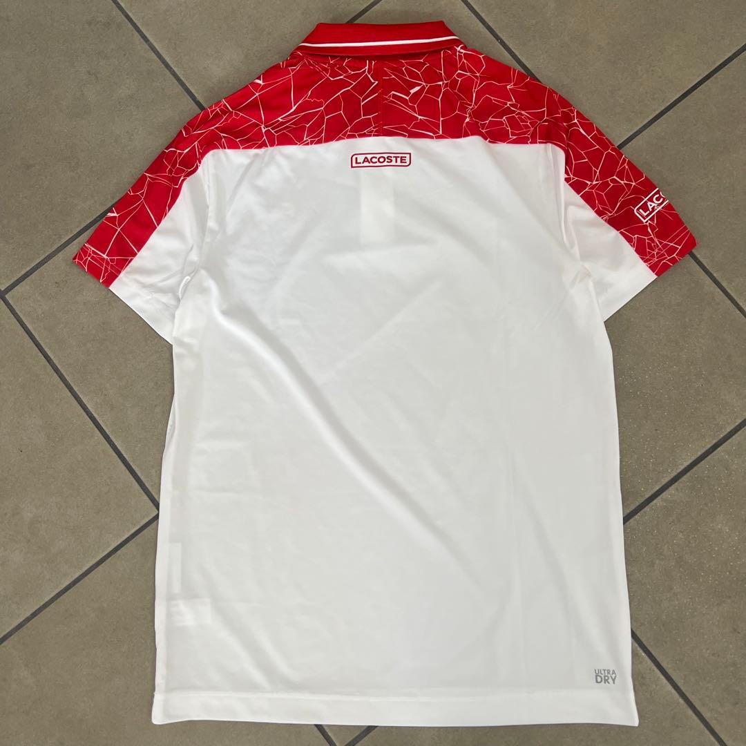 LACOSTE NOVAK DJOKOVIC ラコステ　テニス　ポロシャツ　S