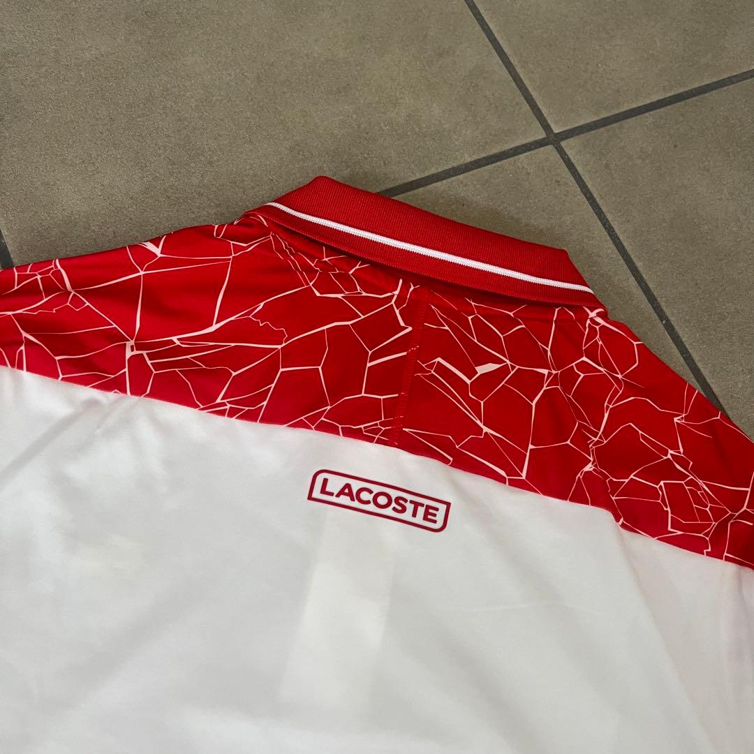 LACOSTE NOVAK DJOKOVIC ラコステ　テニス　ポロシャツ　S