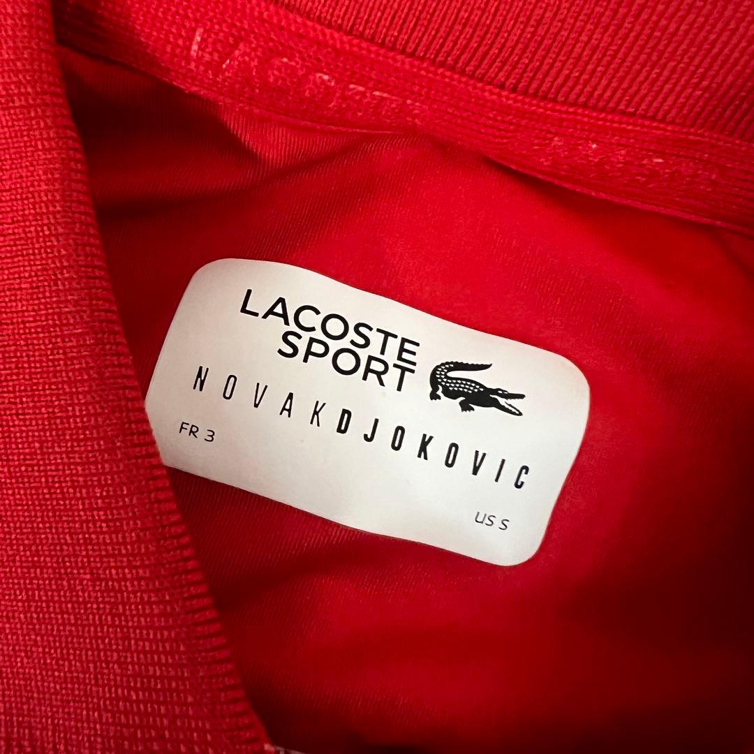 LACOSTE NOVAK DJOKOVIC ラコステ　テニス　ポロシャツ　S