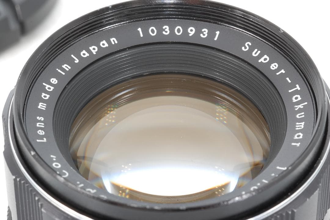 【完全整備品　初期　フレアー】Super Takumar 55mm f1.8 *