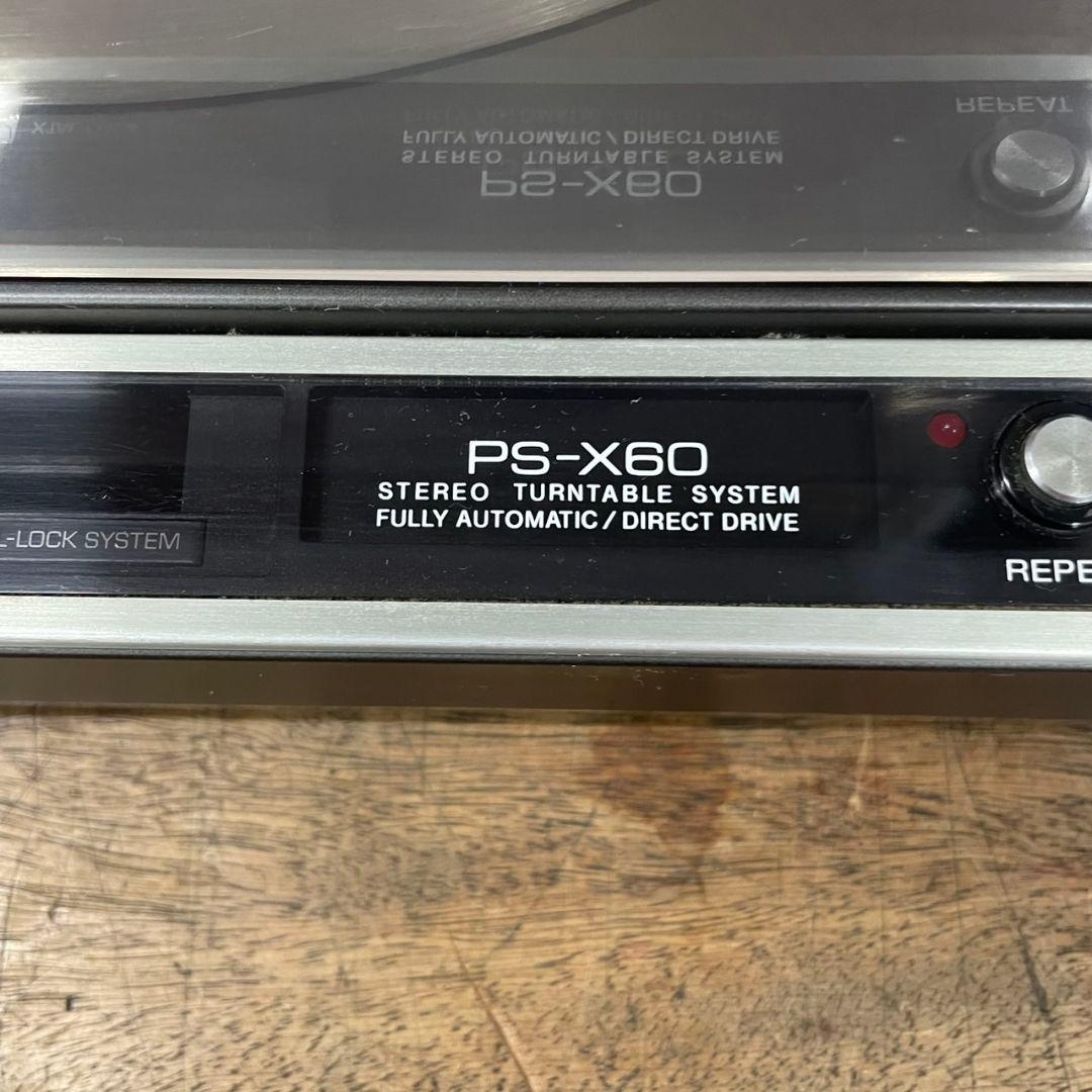 R◆SONY　ソニー　PS-X60　レコードプレイヤー　ターンテーブル
