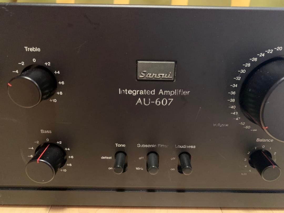 Sansui プリメインアンプAU-607
