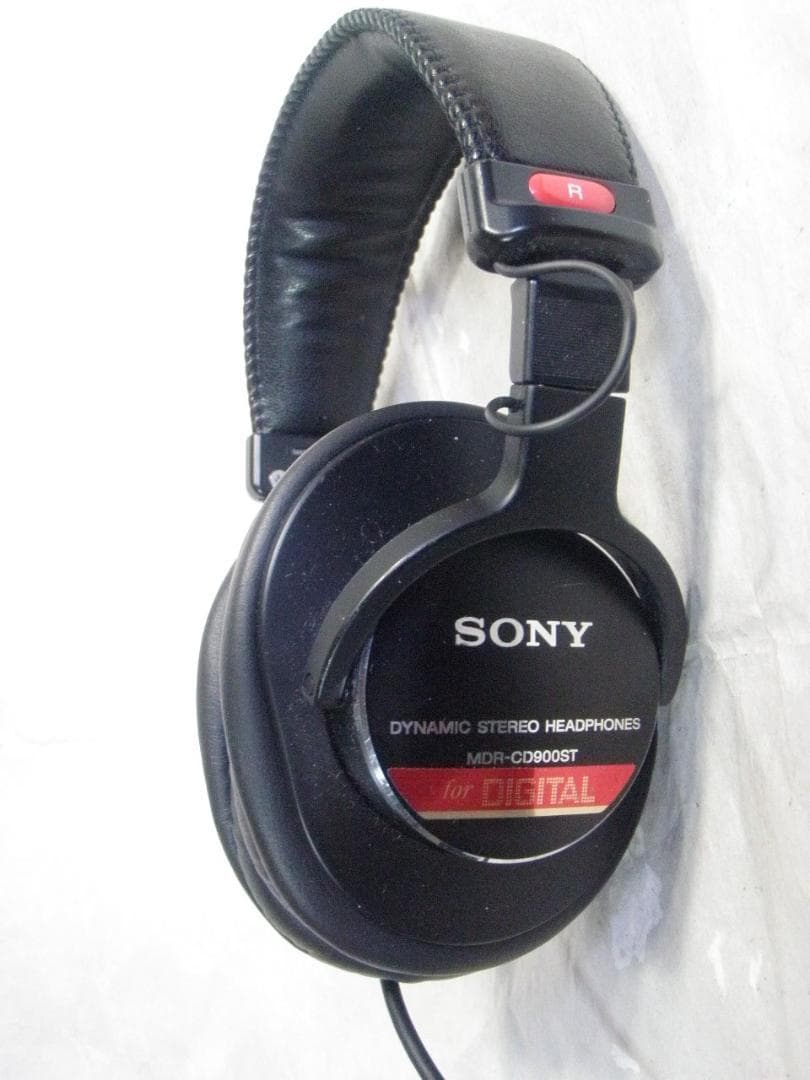 美品　SONY MDR-CD900ST 音出確認済 モニターヘッドホン 22
