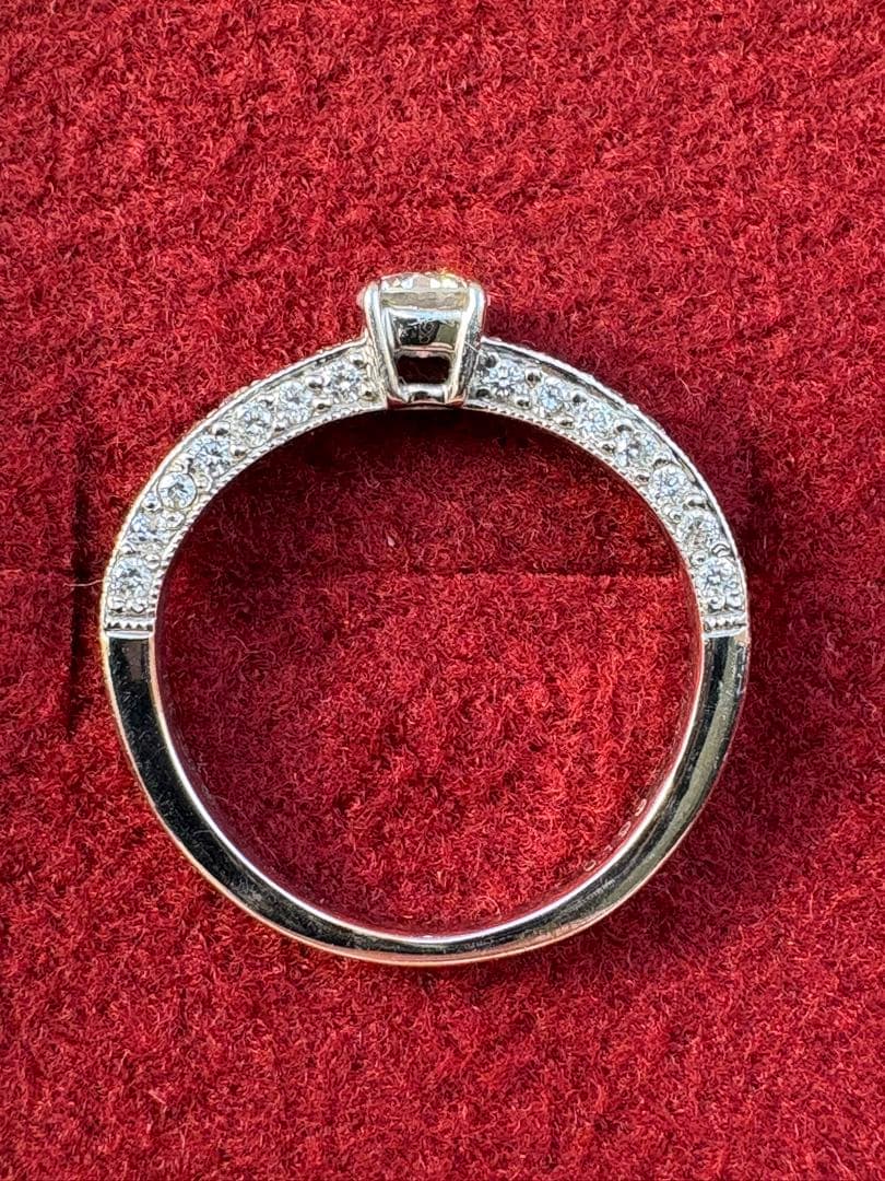 ダイヤモンドリング k18 WG