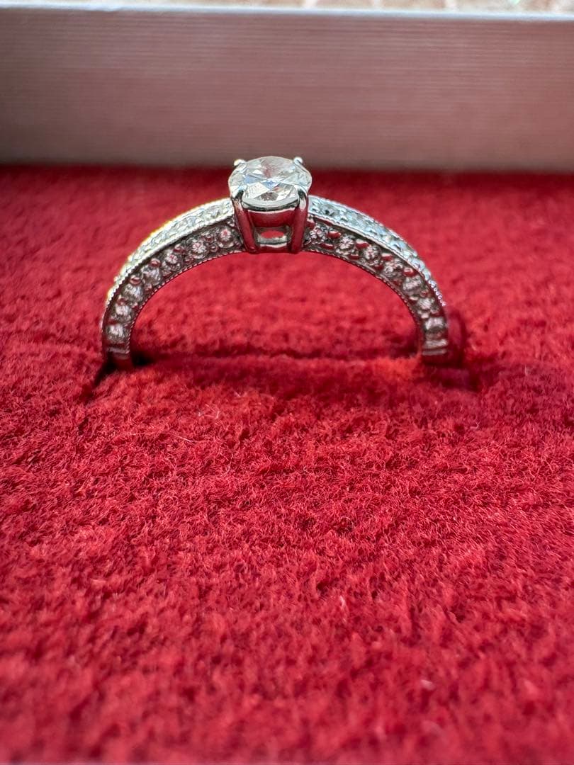 ダイヤモンドリング k18 WG