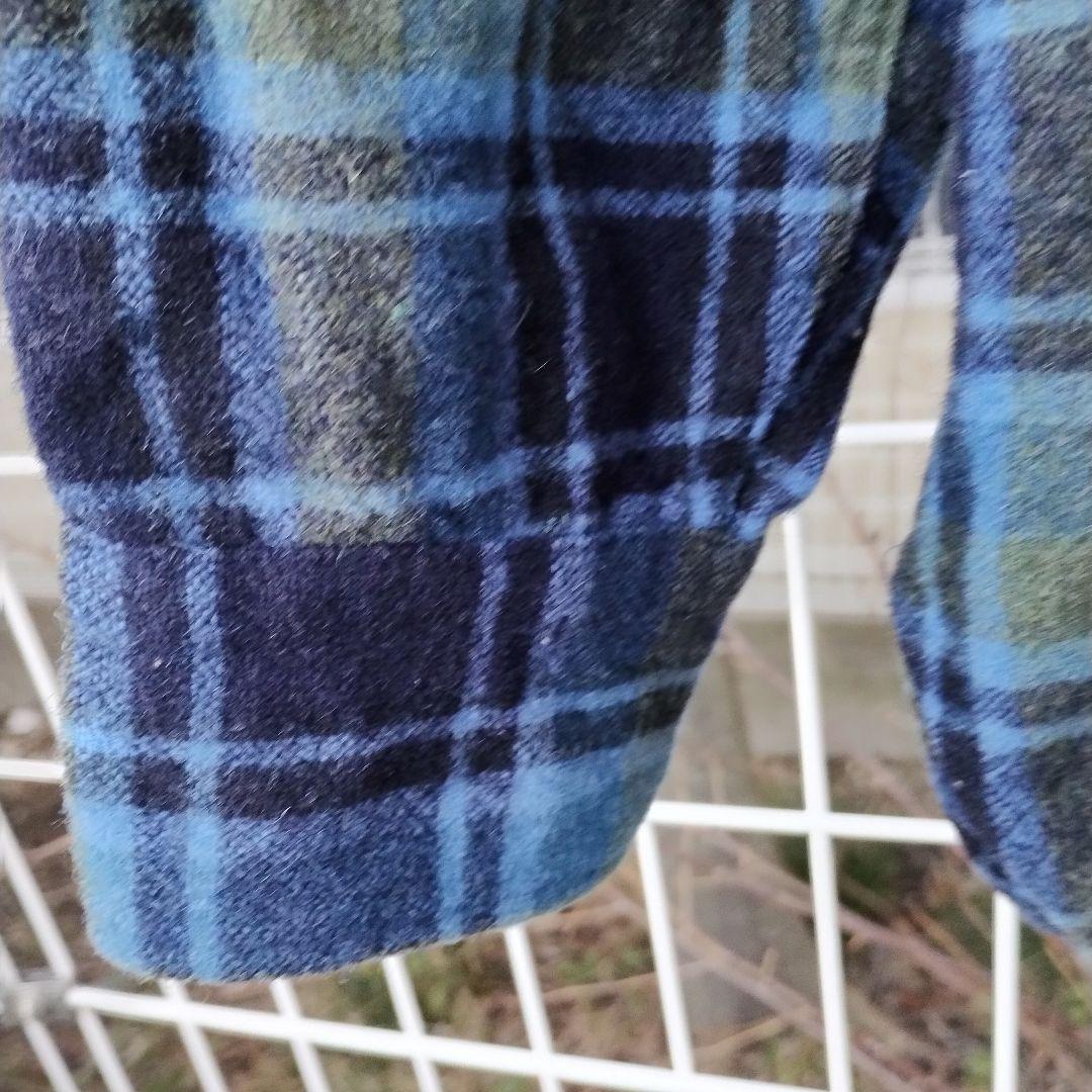 キ*ル様 Pendleton ウール 長袖シャツ カリフォルニアサーフ配色チェッ