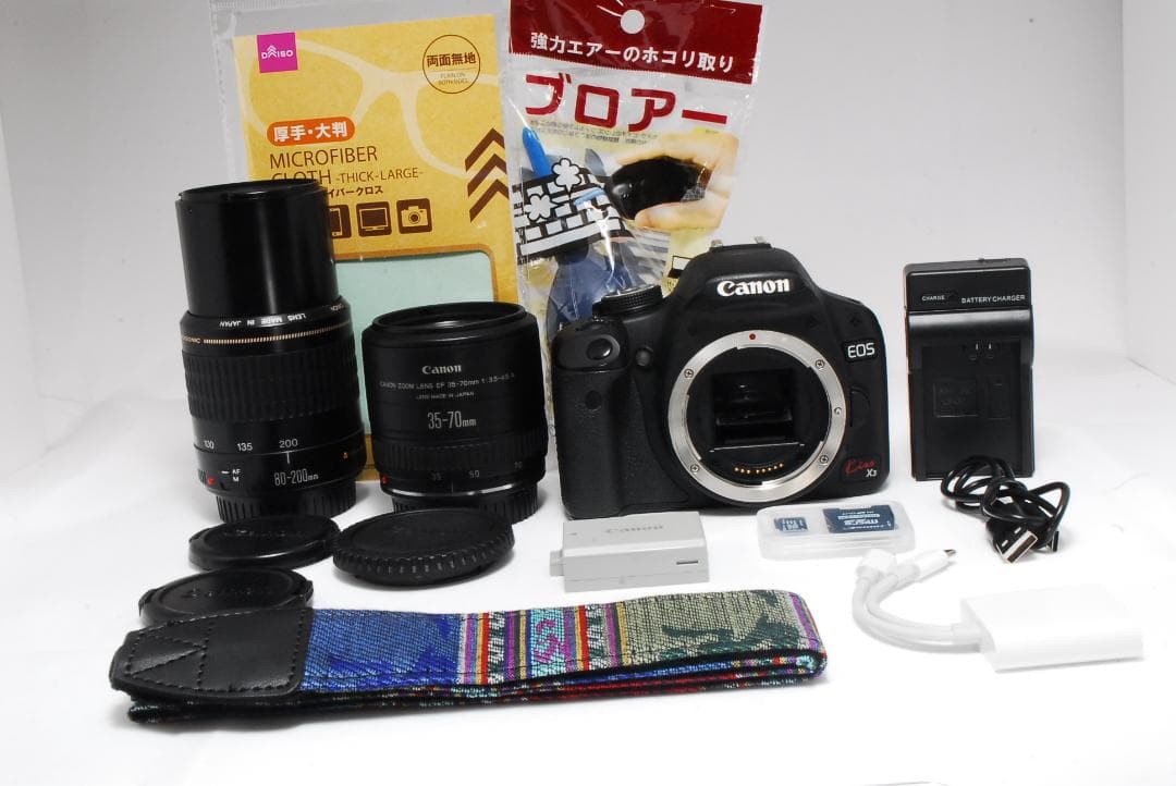 Canon EOS Kiss X3 ダブルズームセット｜❤ 動作確認済❤