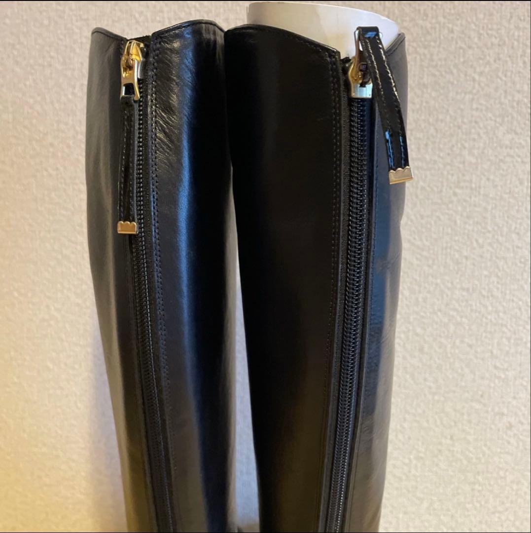 エレガンス卑弥呼　ロングブーツ　23.5㎝　美品