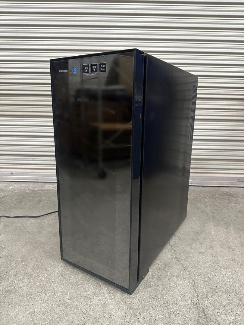 【アイリスオーヤマ】ワインセラー 12本33L ペルチェ式 PWC-331P-B