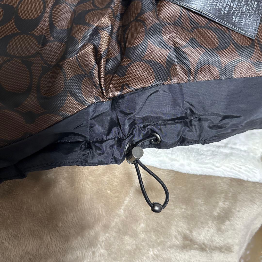 COACHブラックダウンベスト