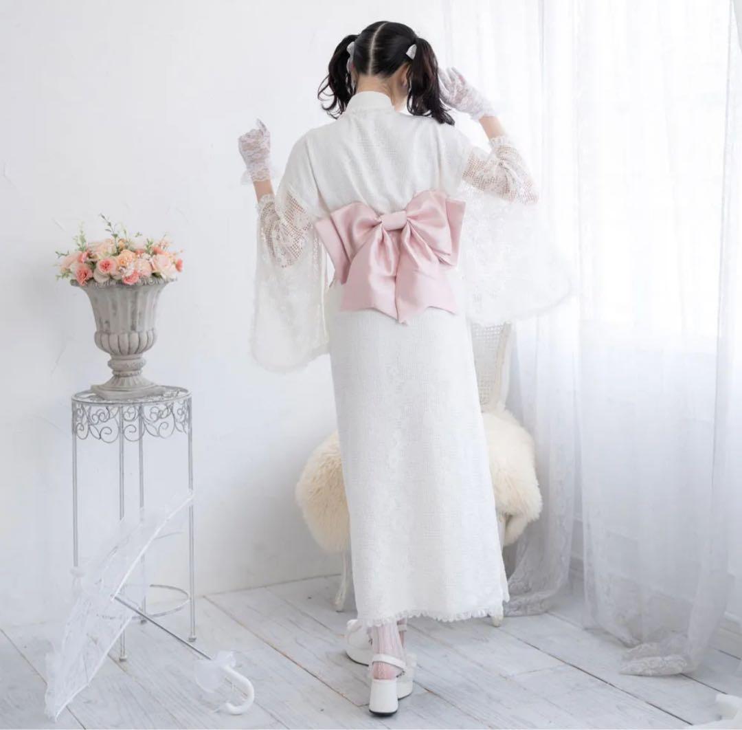 DearMyLove 総レースセットアップ浴衣・帯セット 浴衣ドレス 地雷 量産