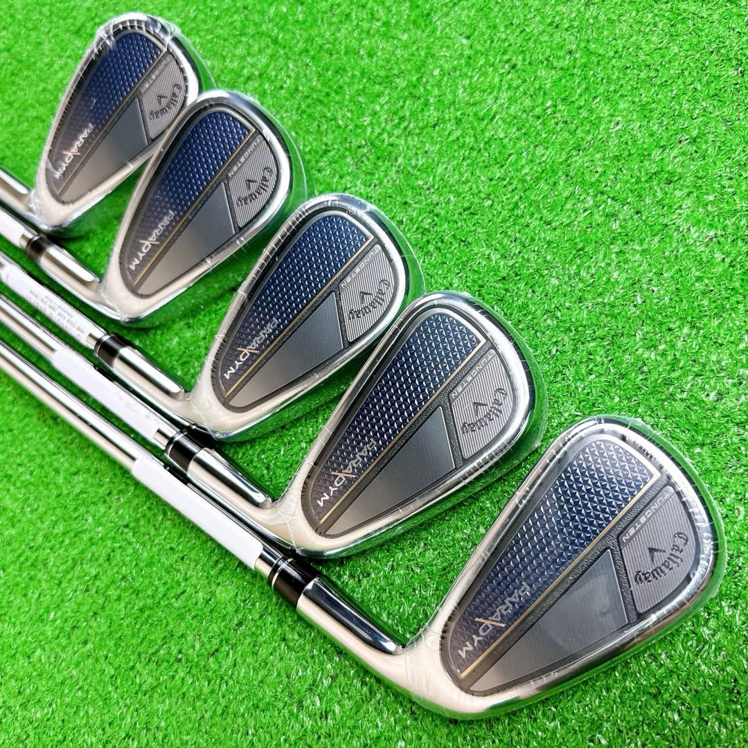 新品未使用 Callaway キャロウェイ パラダイム Zelos7 S 5本