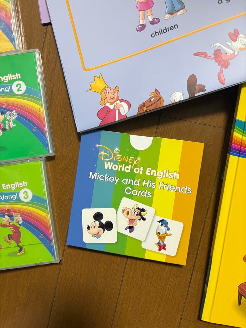 ワールドディズニーWorld of English Sing Along セット