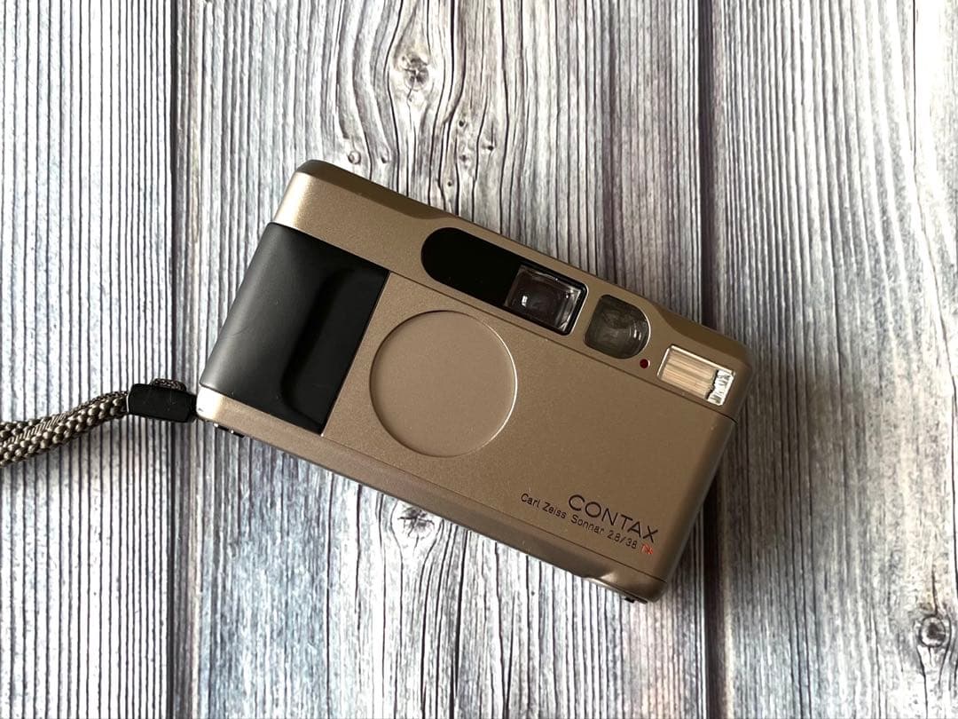 美品！CONTAX T2 シルバー コンパクトカメラ