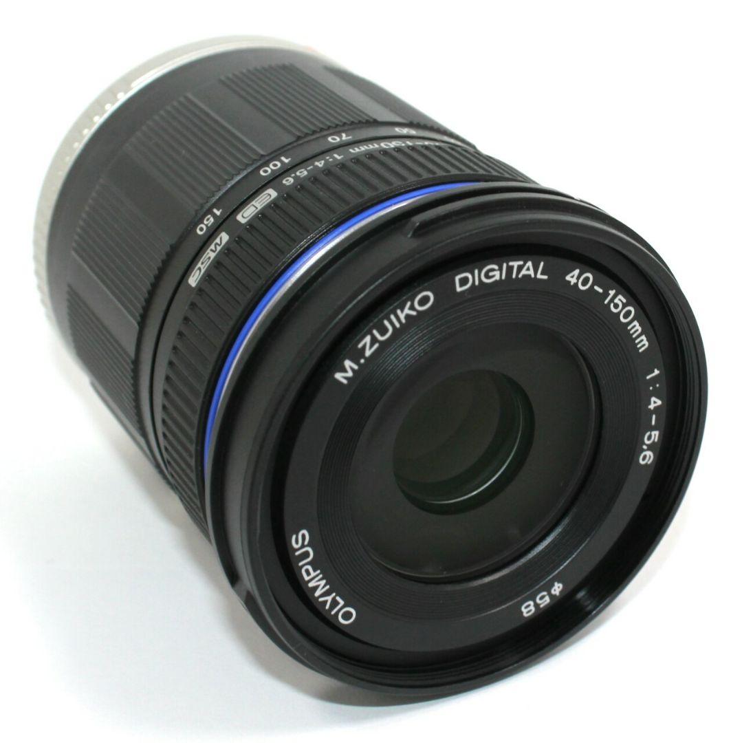 OLYMPUS 40-150mm 望遠ズームレンズ ブラック 動作確認済み