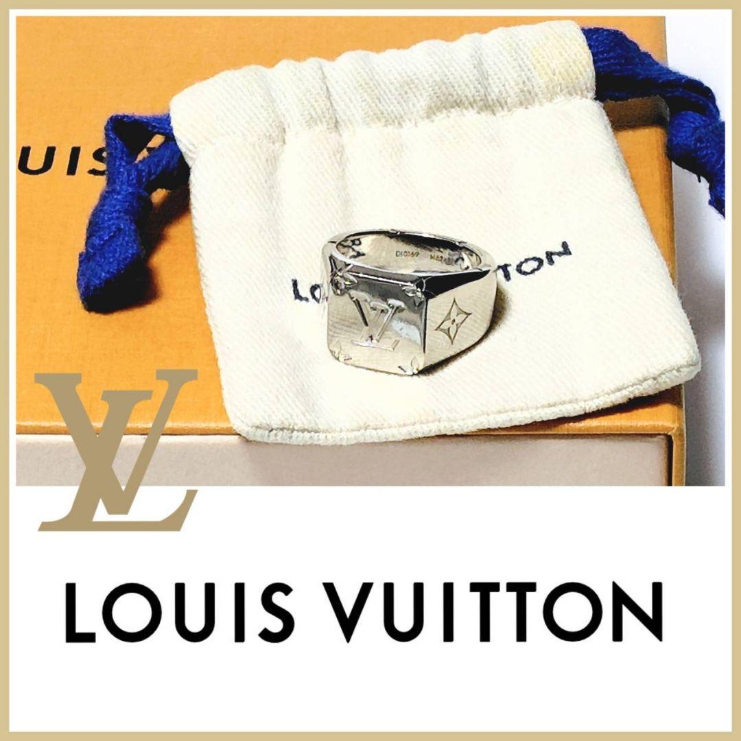 LOUIS VUITTON ルイ ヴィトン✦シグネットリング✦L 21号美品