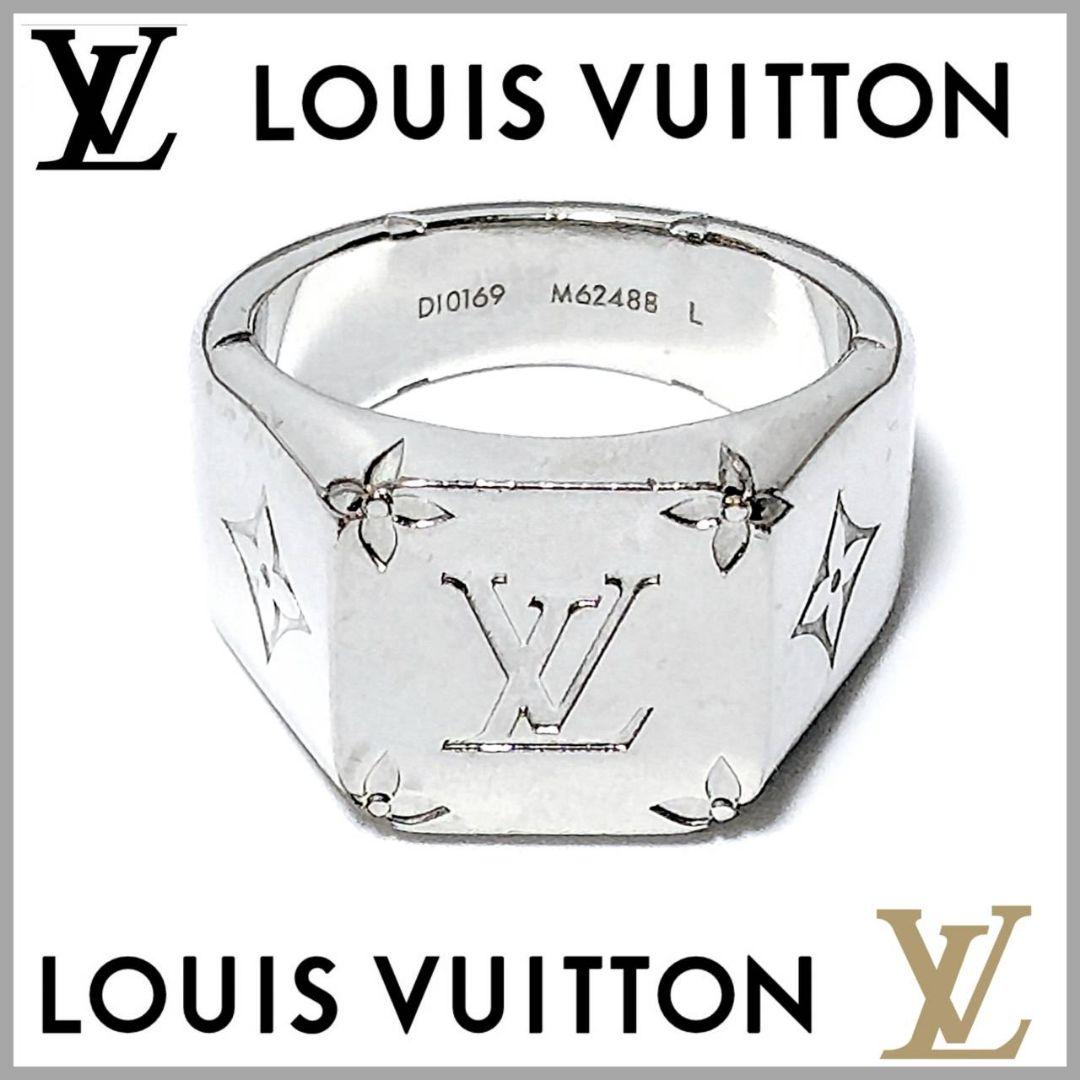LOUIS VUITTON ルイ ヴィトン✦シグネットリング✦L 21号美品