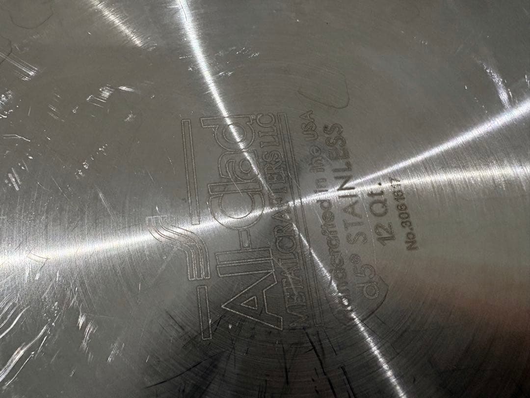 All-Clad オールクラッド　ステンレス・ストックポット　寸銅鍋