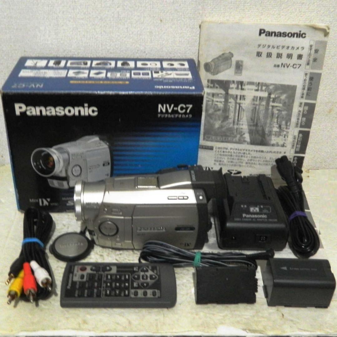 動作品 Panasonic NV-C7 miniDV ビデオカメラ ダビングなど