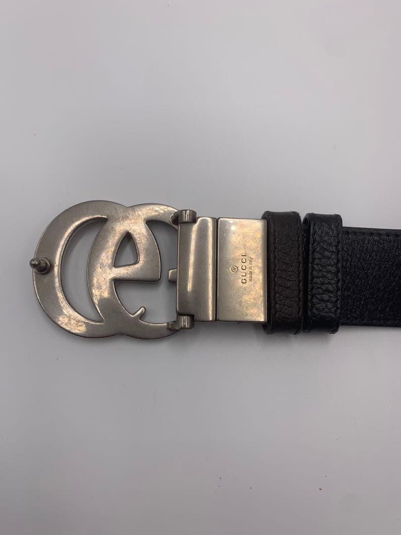 GUCCI グッチ ダブルG リバーシブル スリムベルト