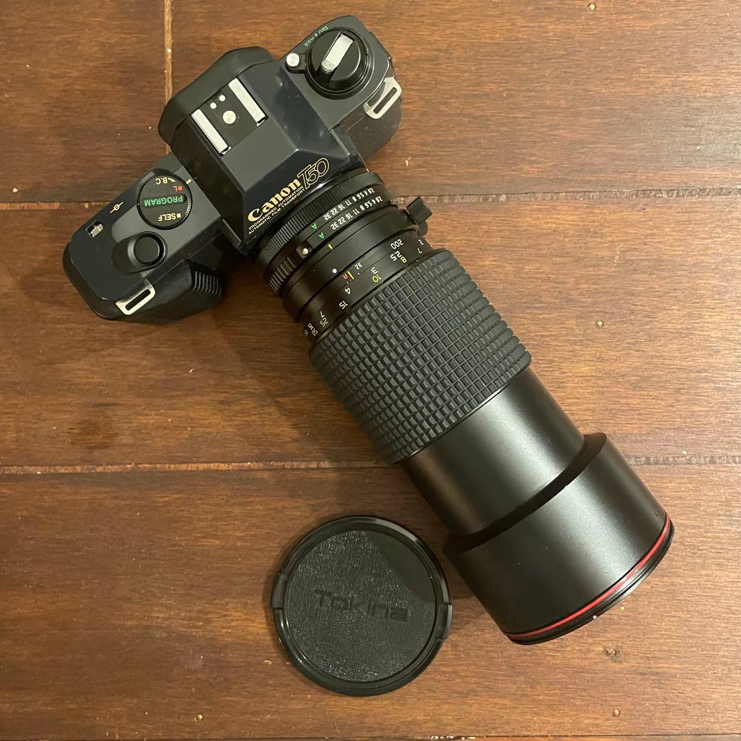 Canon T50 フィルムカメラ Tokinaレンズ付き