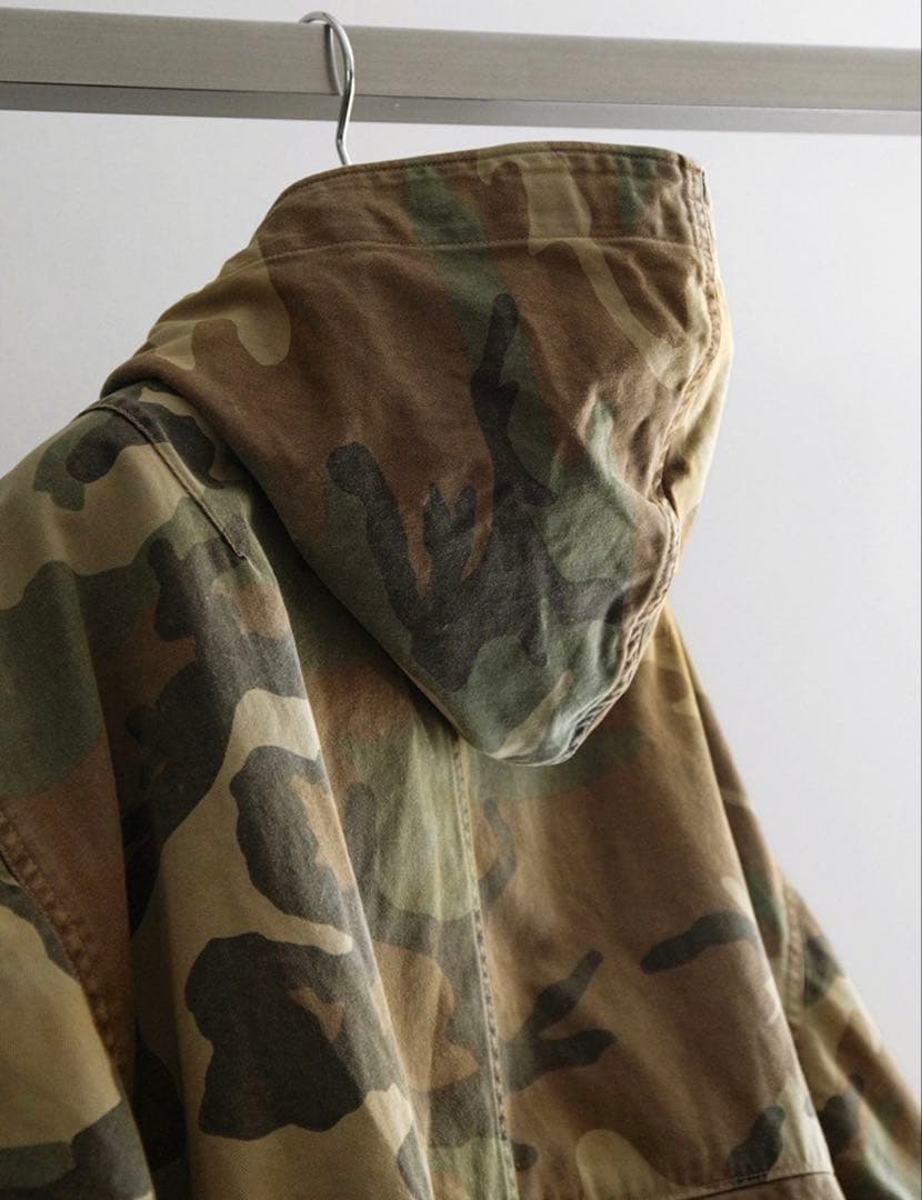 新品ancellm camo zip up hoodie サイズ1 アンセルム