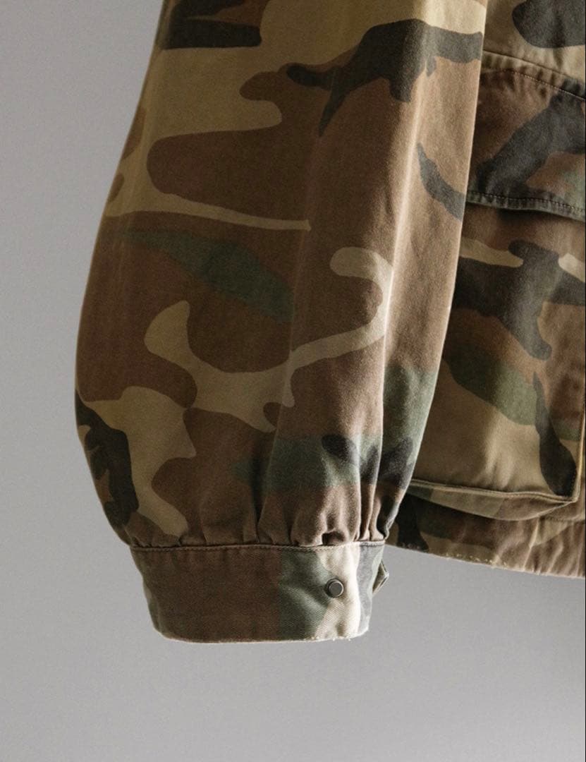 新品ancellm camo zip up hoodie サイズ1 アンセルム